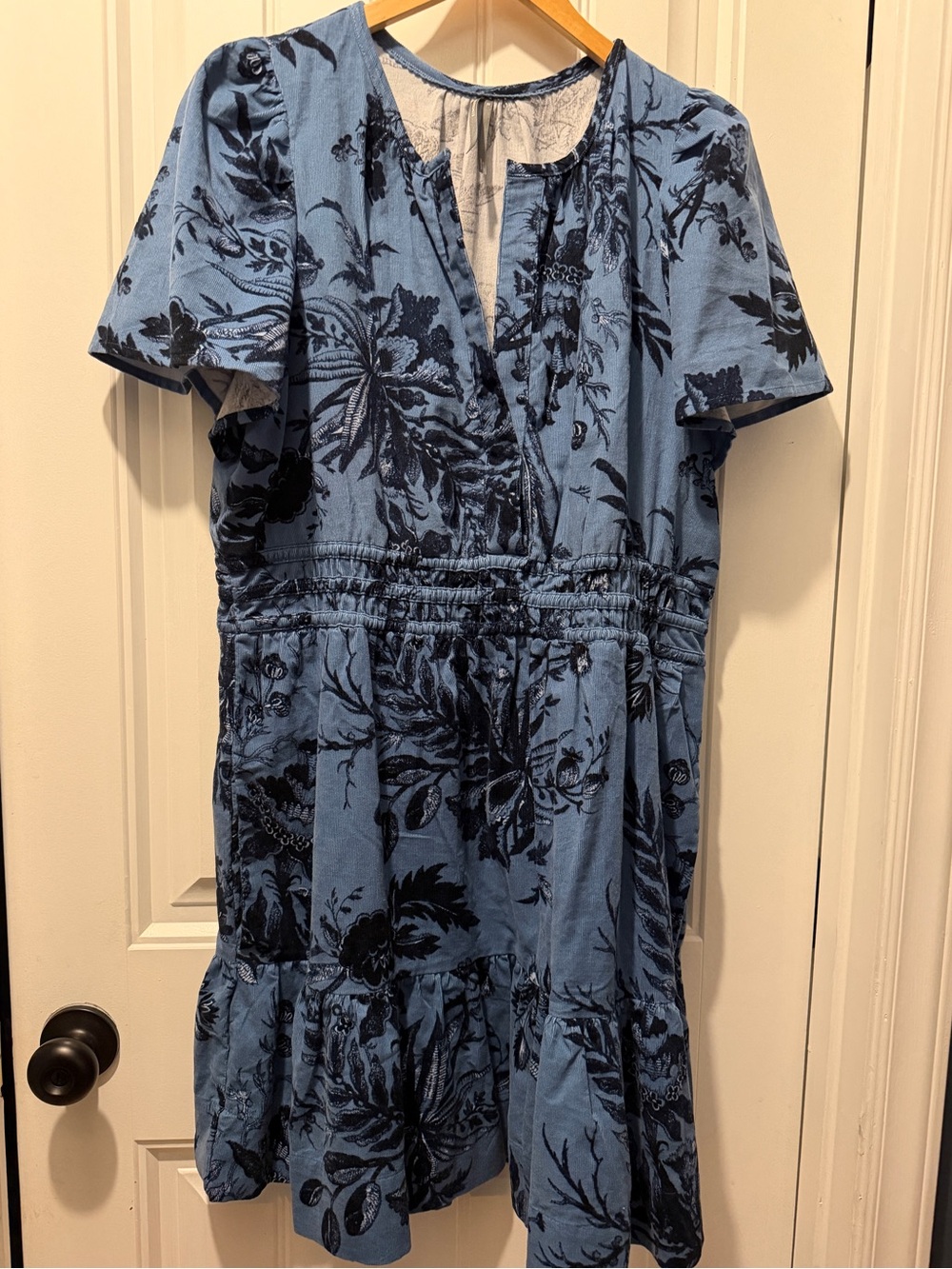 NWOT Anthropologie The Somerset Corduroy Mini Dress - Picture 2 of 3
